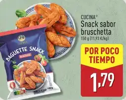 ALDI CUCINA Snack sabor bruschetta oferta