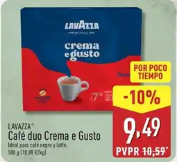 ALDI LAVAZZA Café duo Crema e Gusto oferta