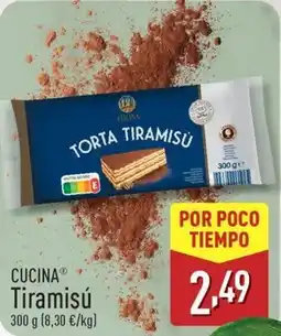 ALDI CUCINA Tiramisú oferta