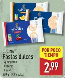 ALDI CUCINA Pastas dulces oferta