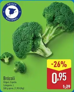 ALDI Brócoli oferta