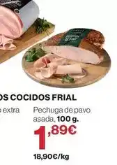El Corte Inglés Frial - pechuga de pavo asada oferta