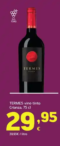 HiperDino TERMES vino tinto Crianza oferta
