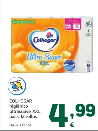 HiperDino COLHOGAR higiénico ultrasuave XXL oferta