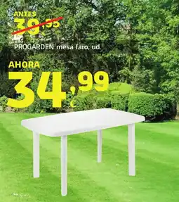 HiperDino Progarden mesa faro oferta