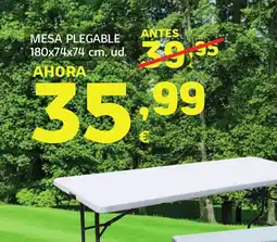 HiperDino Mesa plegable oferta