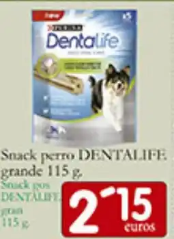 Supermercados Bip Bip DENTALIFE Snack perro grande oferta