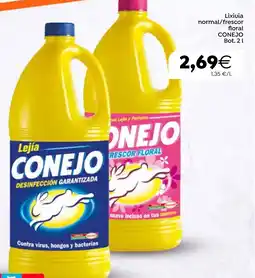 Plenus Supermercados CONEJO Lixivia floral normal/frescor oferta