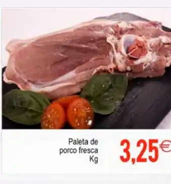 Plenus Supermercados Paleta de porco fresca oferta