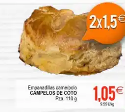 Plenus Supermercados CAMPELOS DE COTO Empanadillas came/polo oferta