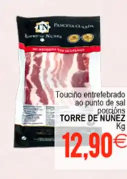 Plenus Supermercados TORRE DE NUNEZ Touciño entrefebrado ao punto de sal porcións oferta
