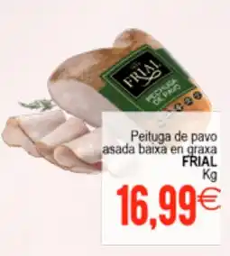 Plenus Supermercados FRIAL Peituga de pavo asada baixa en graxa oferta