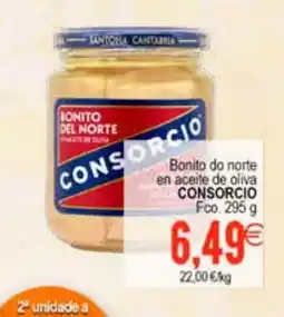 Plenus Supermercados CONSORCIO Bonito do norte en aceite de oliva oferta