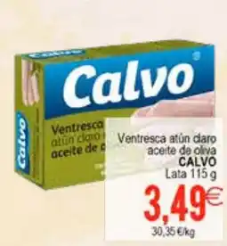 Plenus Supermercados CALVO Ventresca atún claro aceite de oliva oferta