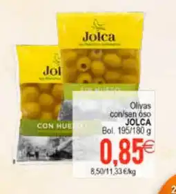 Plenus Supermercados JOLCA Olivas con/sen óso oferta