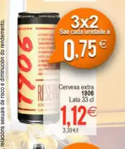 Plenus Supermercados 1906 Cervexa extra oferta