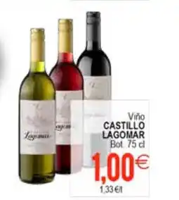 Plenus Supermercados CASTILLO LAGOMAR Viño oferta