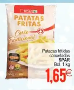 Plenus Supermercados SPAR Patacas fritidas conxeladas oferta