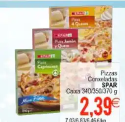 Plenus Supermercados SPAR Pizzas Conxeladas oferta