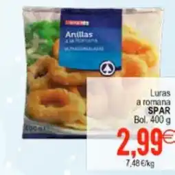 Plenus Supermercados SPAR Luras a romana oferta