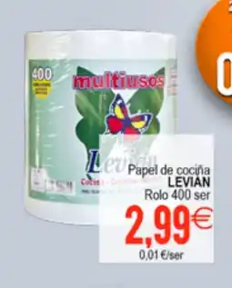 Plenus Supermercados LEVIAN Papel de cociña oferta
