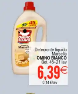 Plenus Supermercados OMINO BIANCO Deterxente liquido Marsella oferta