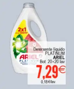 Plenus Supermercados ARIEL PODeterxente liquido oferta