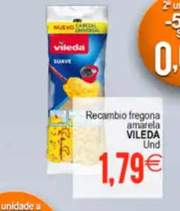 Plenus Supermercados VILEDA Recambio fregona amarela oferta