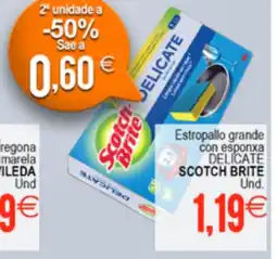 Plenus Supermercados SCOTCH BRITE Estropallo grande con esponxa oferta