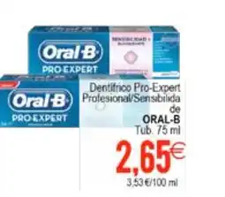 Plenus Supermercados ORAL-B Dentifrico Pro-Expert Profesional/Sensibilida oferta