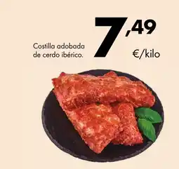 Supermercados Lupa Costilla adobada de cerdo ibérico oferta