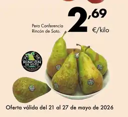 Supermercados Lupa Pera Conferencia Rincón de Soto oferta