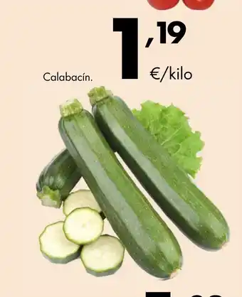 Supermercados Lupa Calabacín oferta