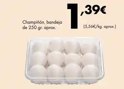 Supermercados Lupa Champiñón, bandeja oferta