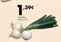Supermercados Lupa Cebolletas, manojo oferta