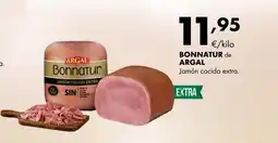 Supermercados Lupa BONNATUR de ARGAL Jamón cocido extra oferta