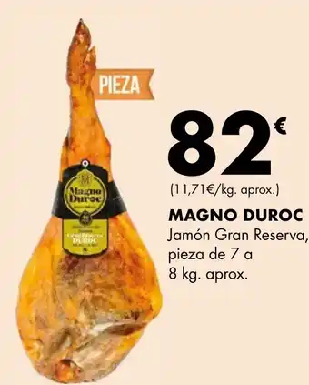 Supermercados Lupa MAGNO DUROC Jamón Gran Reserva oferta