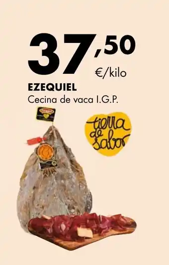 Supermercados Lupa EZEQUIEL Cecina de vaca I.G.P. oferta