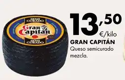 Supermercados Lupa GRAN CAPITÁN Queso semicurado mezcla oferta