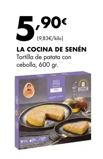 Supermercados Lupa LA COCINA DE SENÉN Tortilla de patata con cebolla oferta