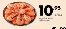 Supermercados Lupa Langostino grande recién cocido oferta