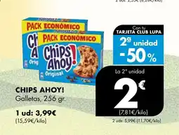 Supermercados Lupa CHIPS AHOY! Galletas oferta