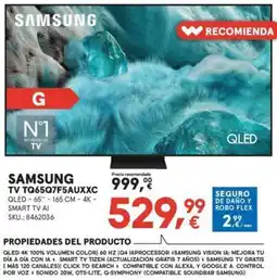 Worten SAMSUNG TV TQ65Q7F5AUXXC oferta