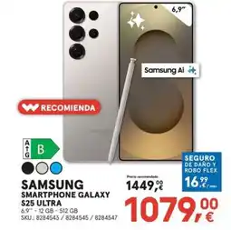 Worten SAMSUNG Smartphone galaxy s25 ultra oferta