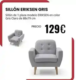 Atrapamuebles Claro - sillón eriksen gris oferta