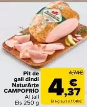 Carrefour Market Campofrío - pit de gall dindi naturarte oferta