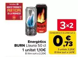 Carrefour Market Burn - energètics oferta