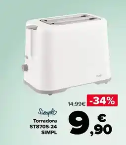 Carrefour Market Simply - torradora st870s-24 oferta