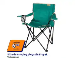 Action Silla de camping plegable Froyak oferta
