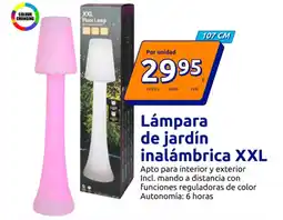 Action Lámpara de jardín inalámbrica XXL oferta